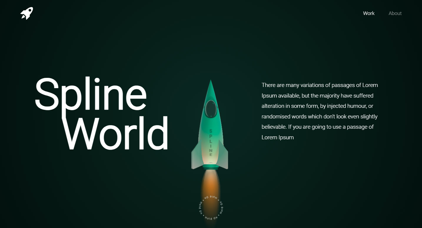 project - 3D Rocket image